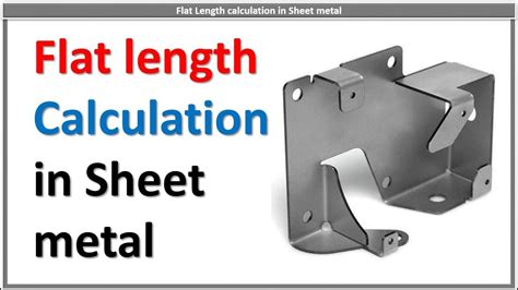 how to calculate development length of sheet metal|metal sheet development formula.